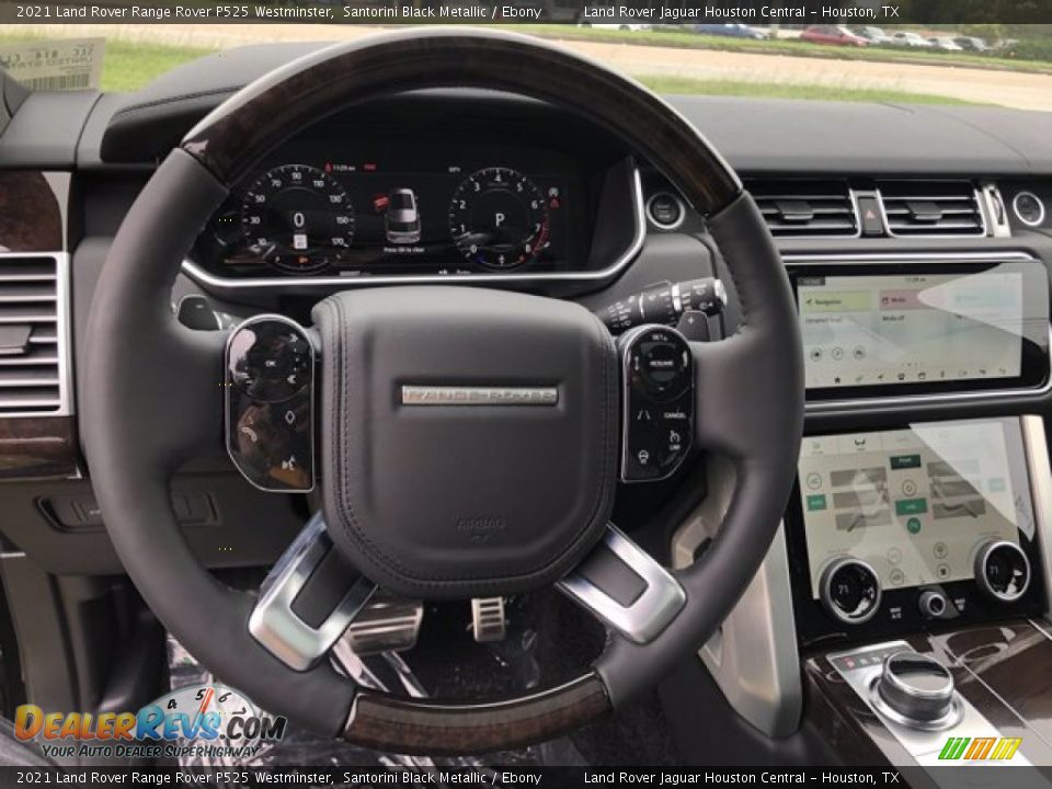 2021 Land Rover Range Rover P525 Westminster Steering Wheel Photo #19
