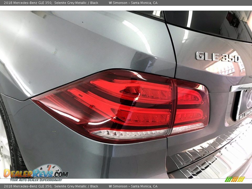 2018 Mercedes-Benz GLE 350 Selenite Grey Metallic / Black Photo #29