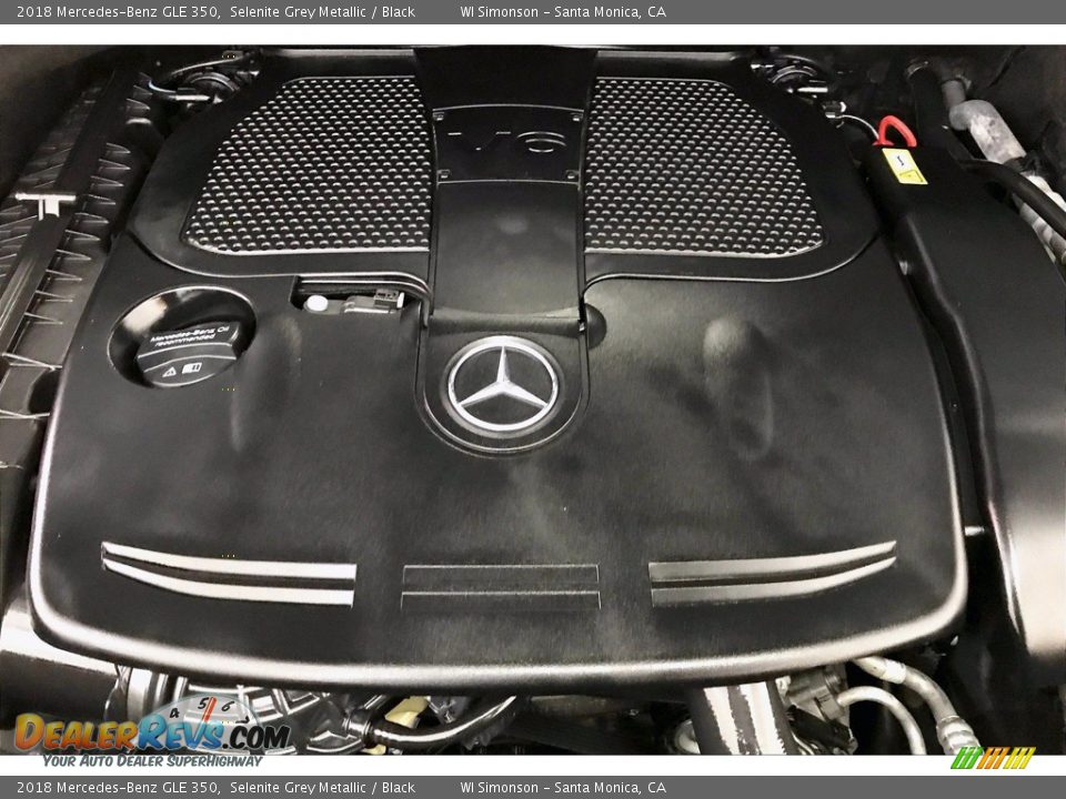 2018 Mercedes-Benz GLE 350 Selenite Grey Metallic / Black Photo #32