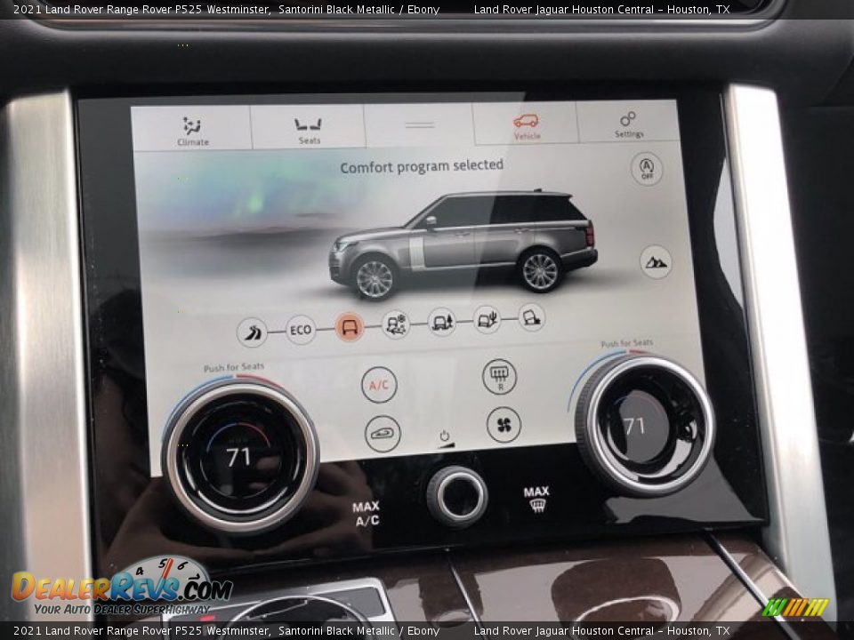 Controls of 2021 Land Rover Range Rover P525 Westminster Photo #27