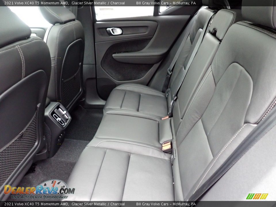 Rear Seat of 2021 Volvo XC40 T5 Momentum AWD Photo #8