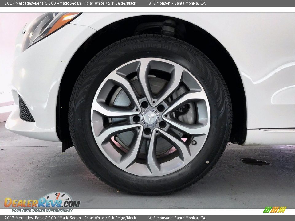 2017 Mercedes-Benz C 300 4Matic Sedan Wheel Photo #8