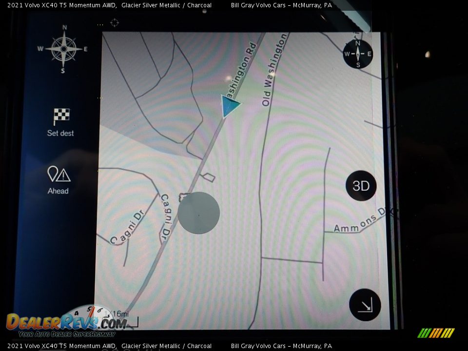 Navigation of 2021 Volvo XC40 T5 Momentum AWD Photo #13