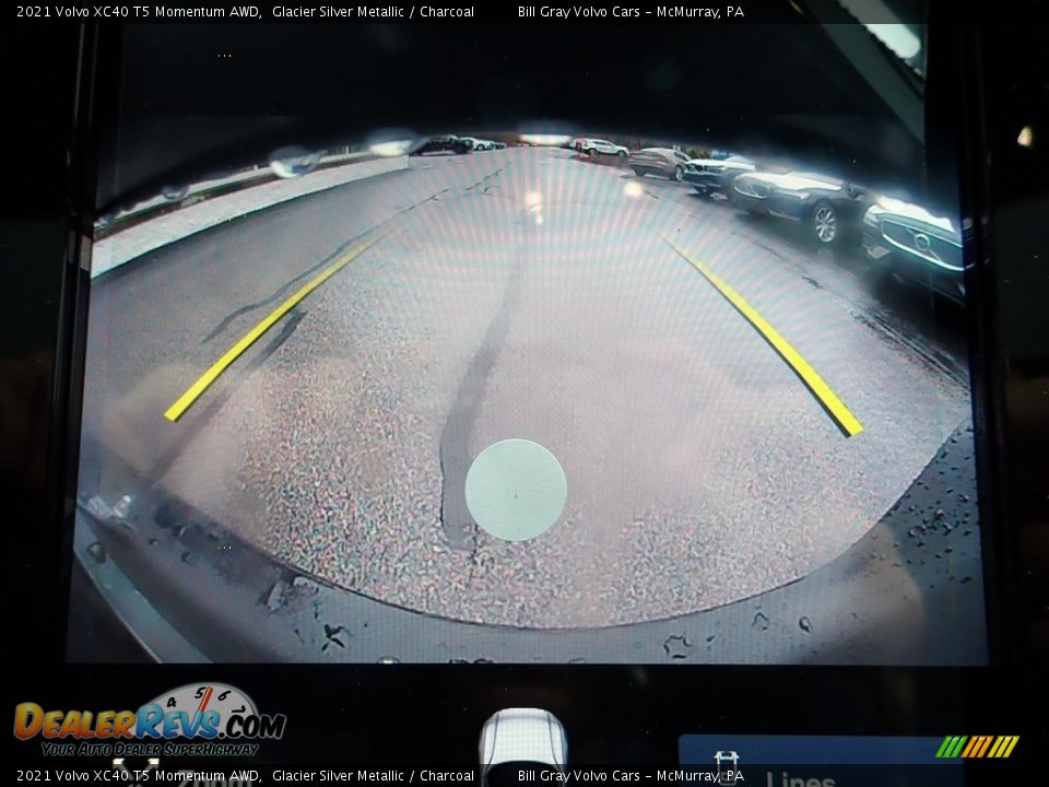 2021 Volvo XC40 T5 Momentum AWD Glacier Silver Metallic / Charcoal Photo #14