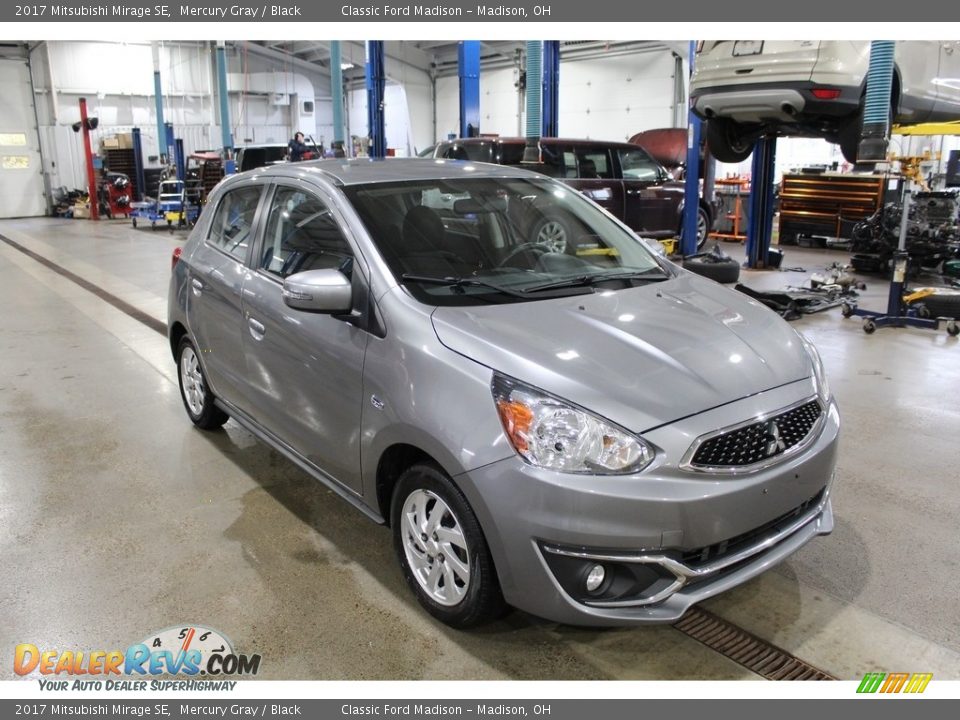 Mercury Gray 2017 Mitsubishi Mirage SE Photo #3