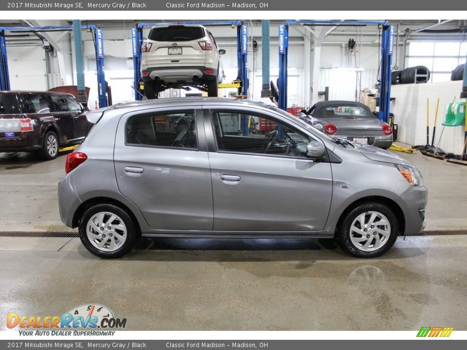 Mercury Gray 2017 Mitsubishi Mirage SE Photo #4