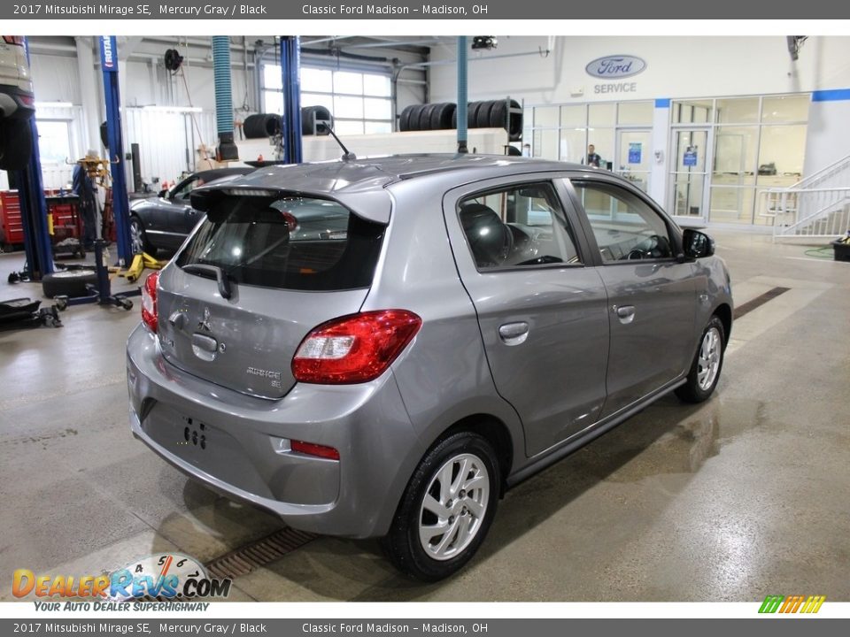 Mercury Gray 2017 Mitsubishi Mirage SE Photo #5