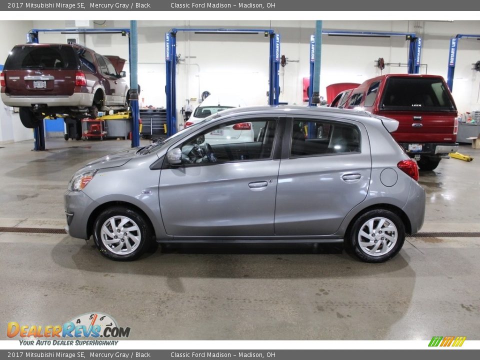 Mercury Gray 2017 Mitsubishi Mirage SE Photo #7