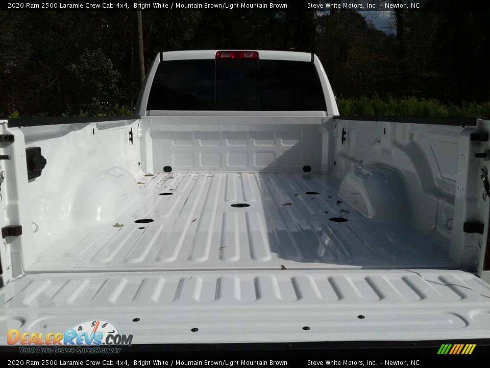 2020 Ram 2500 Laramie Crew Cab 4x4 Bright White / Mountain Brown/Light Mountain Brown Photo #8