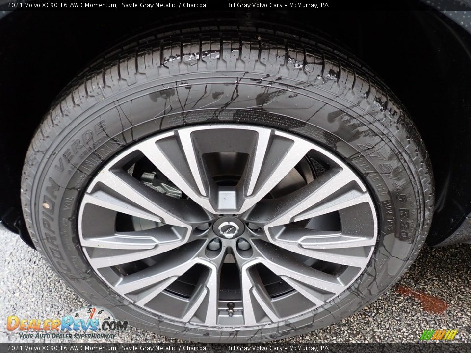 2021 Volvo XC90 T6 AWD Momentum Wheel Photo #6