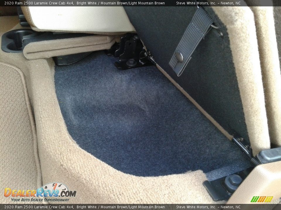 2020 Ram 2500 Laramie Crew Cab 4x4 Bright White / Mountain Brown/Light Mountain Brown Photo #15