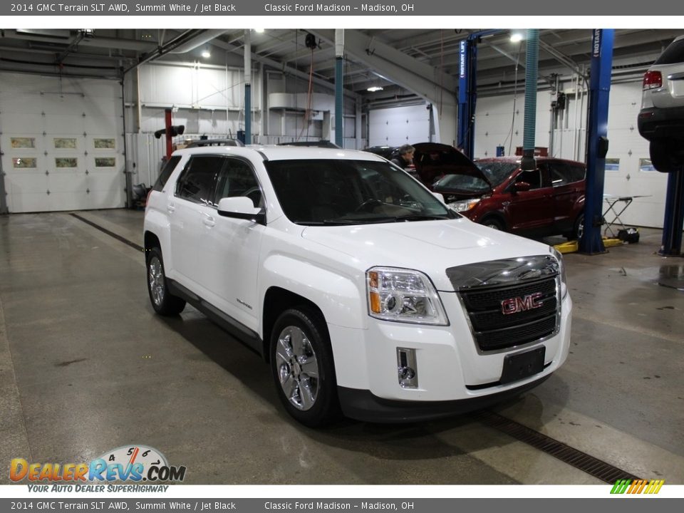 2014 GMC Terrain SLT AWD Summit White / Jet Black Photo #3