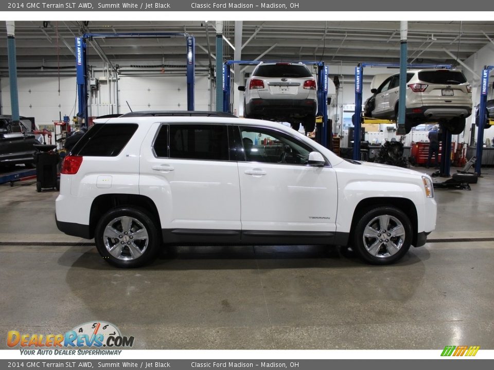 2014 GMC Terrain SLT AWD Summit White / Jet Black Photo #4