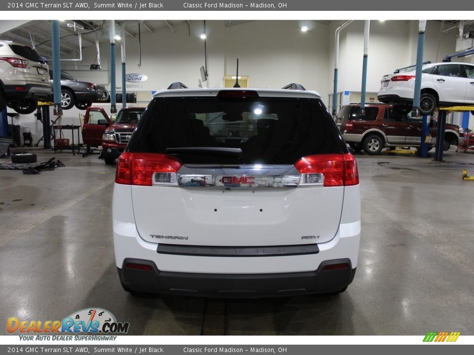 2014 GMC Terrain SLT AWD Summit White / Jet Black Photo #6
