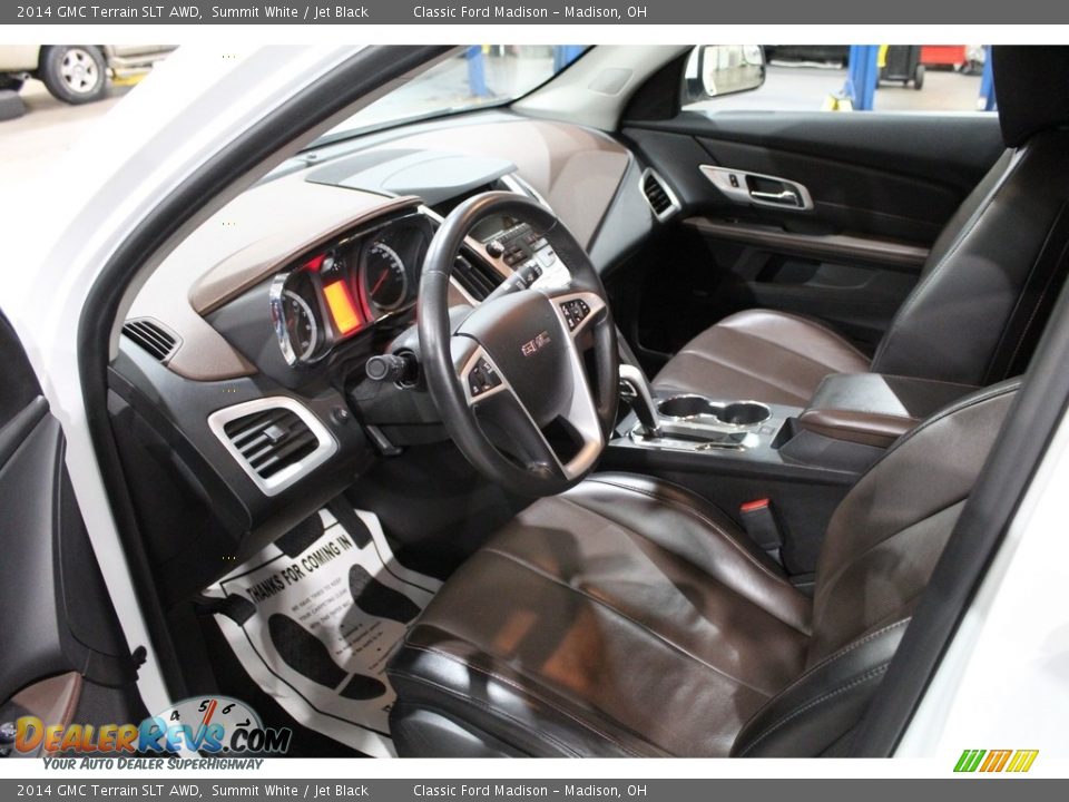 2014 GMC Terrain SLT AWD Summit White / Jet Black Photo #11