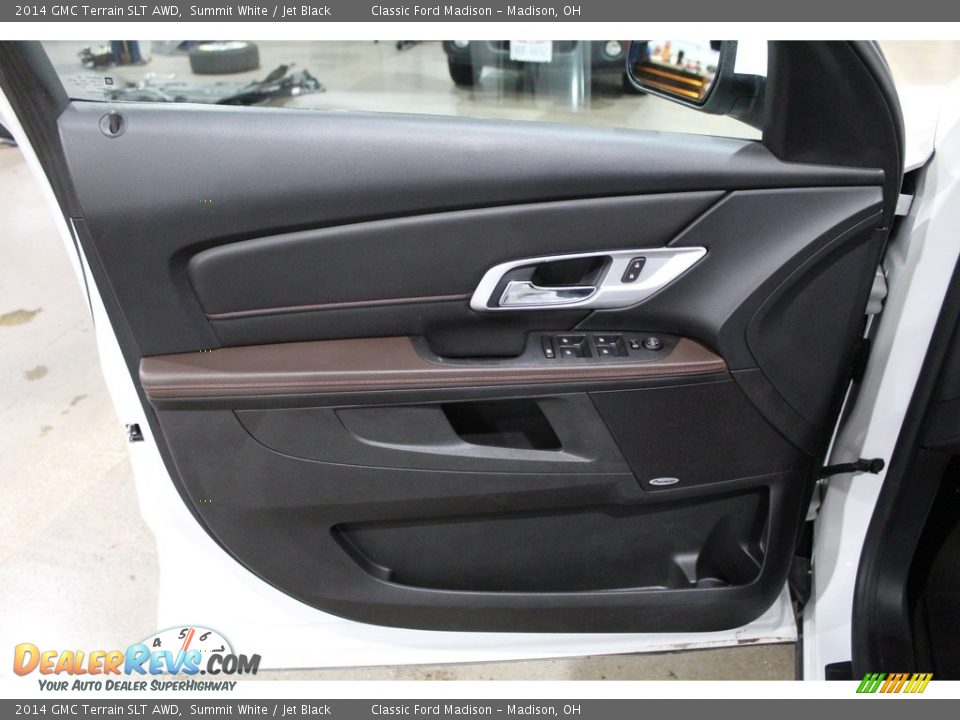 2014 GMC Terrain SLT AWD Summit White / Jet Black Photo #12