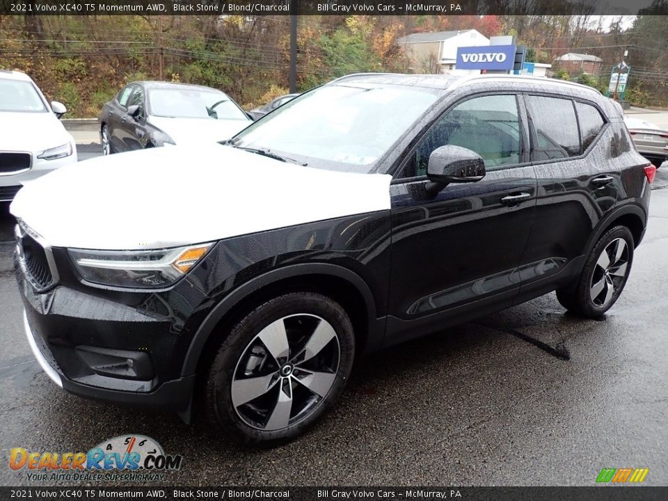 Black Stone 2021 Volvo XC40 T5 Momentum AWD Photo #5