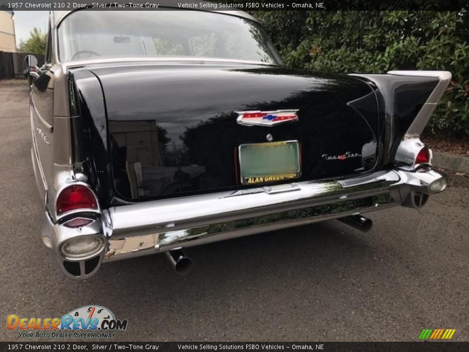 1957 Chevrolet 210 2 Door Silver / Two-Tone Gray Photo #7