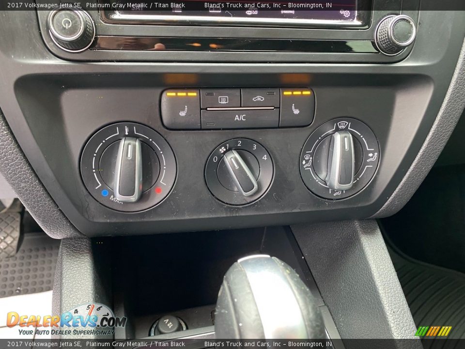 2017 Volkswagen Jetta SE Platinum Gray Metallic / Titan Black Photo #19