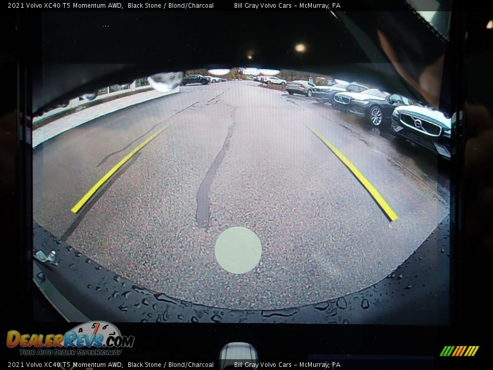 2021 Volvo XC40 T5 Momentum AWD Black Stone / Blond/Charcoal Photo #14