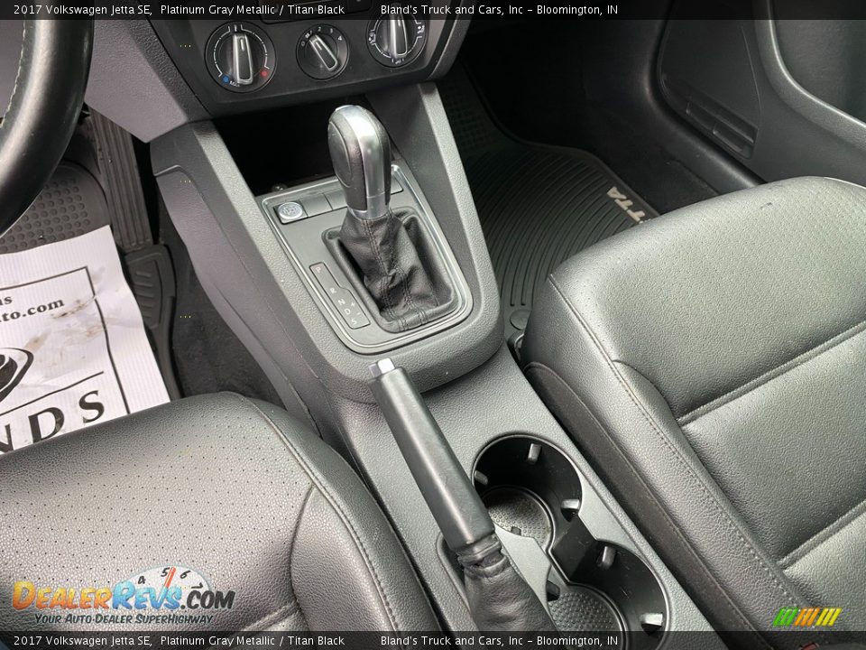 2017 Volkswagen Jetta SE Platinum Gray Metallic / Titan Black Photo #20