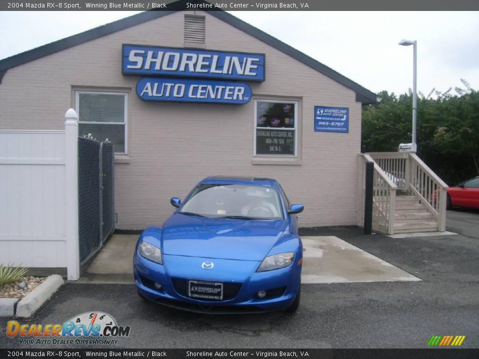 2004 Mazda RX-8 Sport Winning Blue Metallic / Black Photo #1