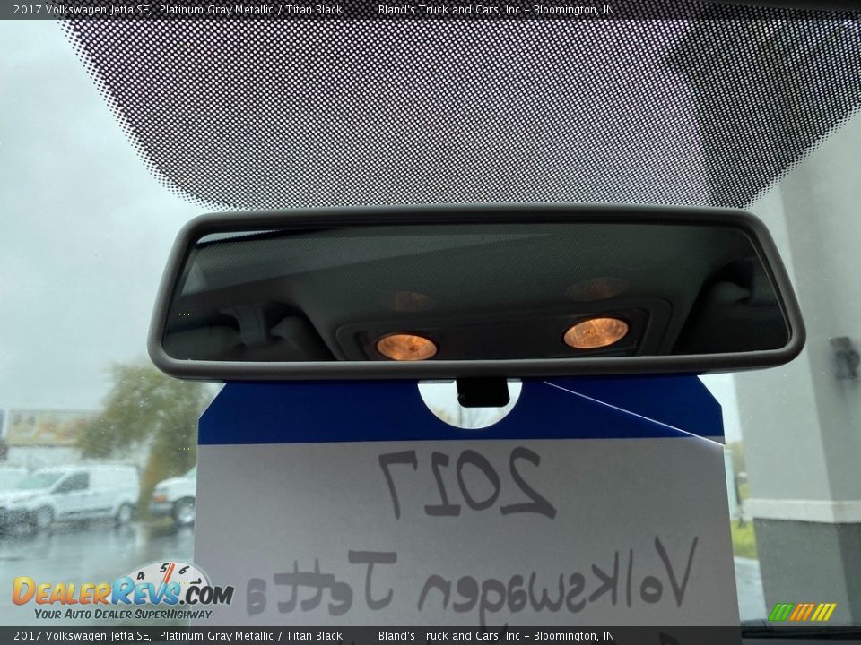 2017 Volkswagen Jetta SE Platinum Gray Metallic / Titan Black Photo #22