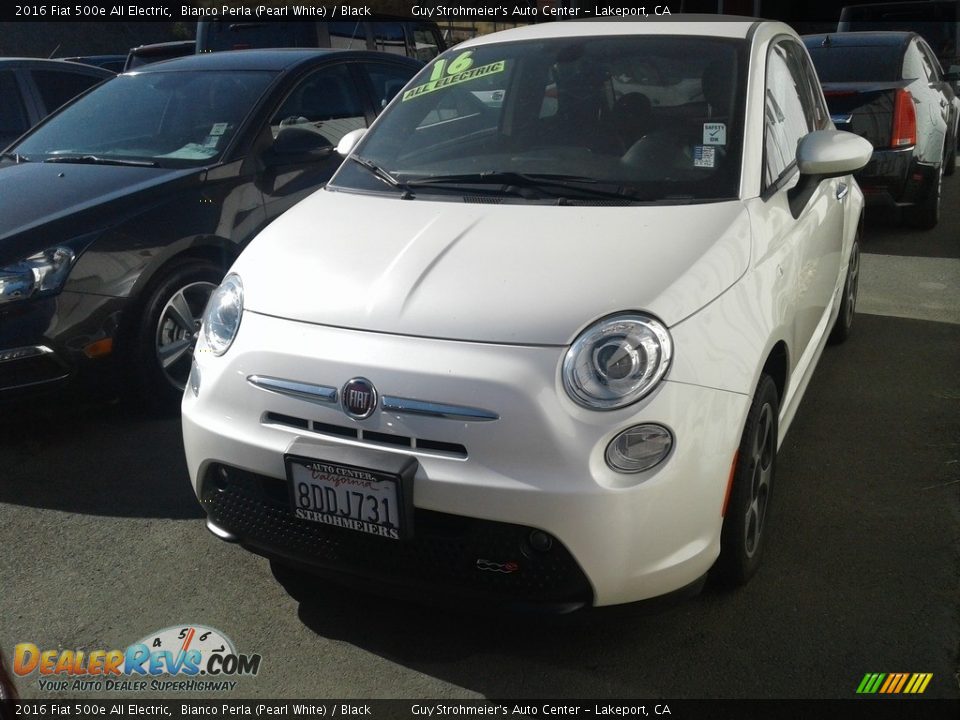 Front 3/4 View of 2016 Fiat 500e All Electric Photo #3