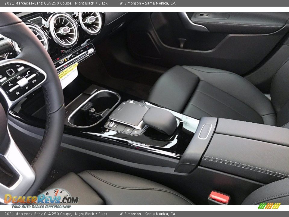 2021 Mercedes-Benz CLA 250 Coupe Night Black / Black Photo #7