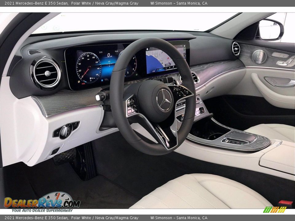 Neva Gray/Magma Gray Interior - 2021 Mercedes-Benz E 350 Sedan Photo #4