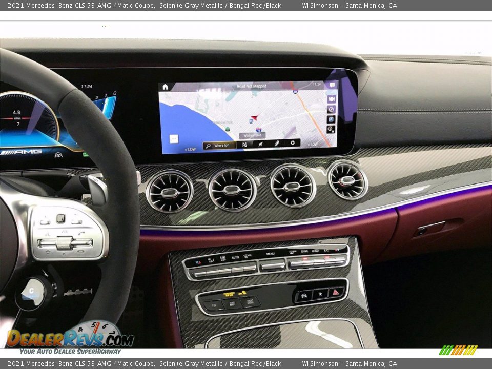 Navigation of 2021 Mercedes-Benz CLS 53 AMG 4Matic Coupe Photo #6