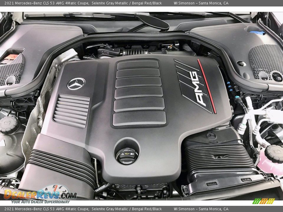 2021 Mercedes-Benz CLS 53 AMG 4Matic Coupe 3.0 Liter Turbocharged DOHC 24-Valve VVT Inline 6 Cylinder w/EQ Boost Engine Photo #8