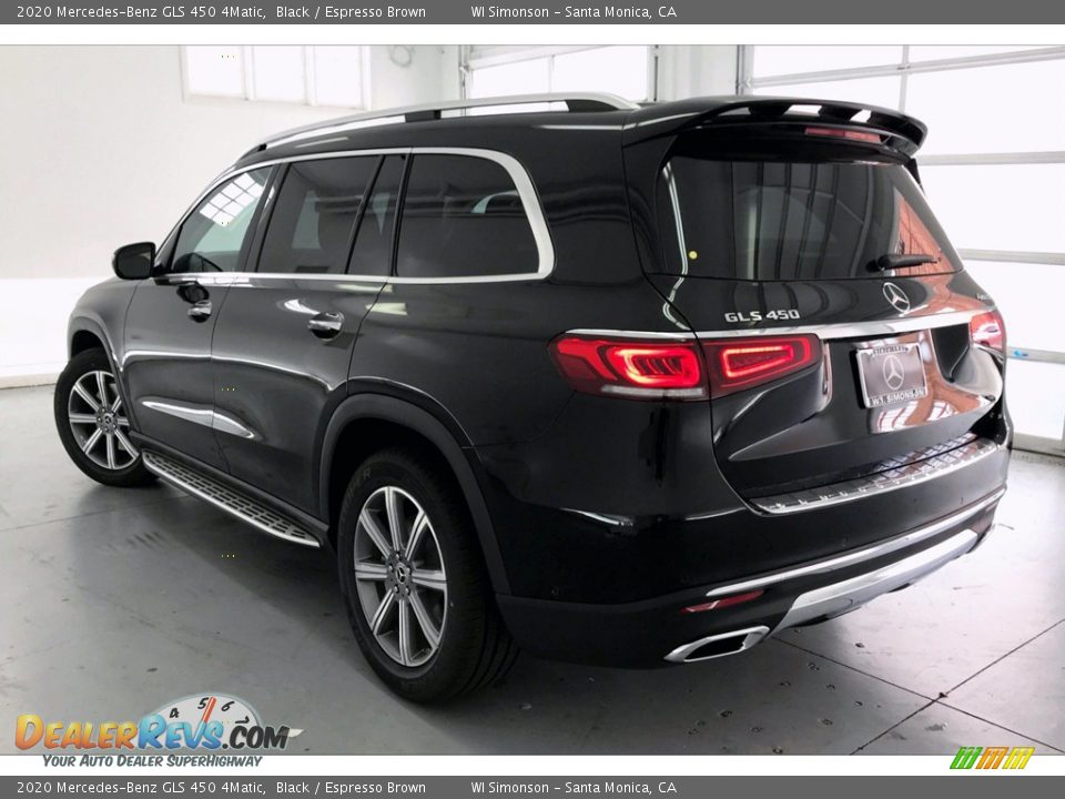 2020 Mercedes-Benz GLS 450 4Matic Black / Espresso Brown Photo #2