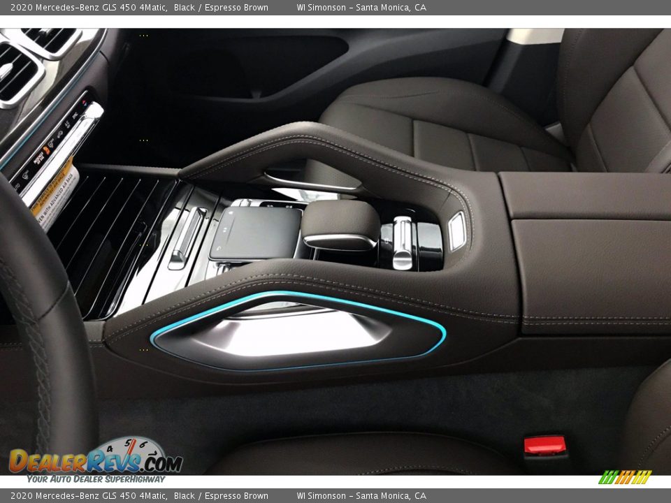 2020 Mercedes-Benz GLS 450 4Matic Black / Espresso Brown Photo #7