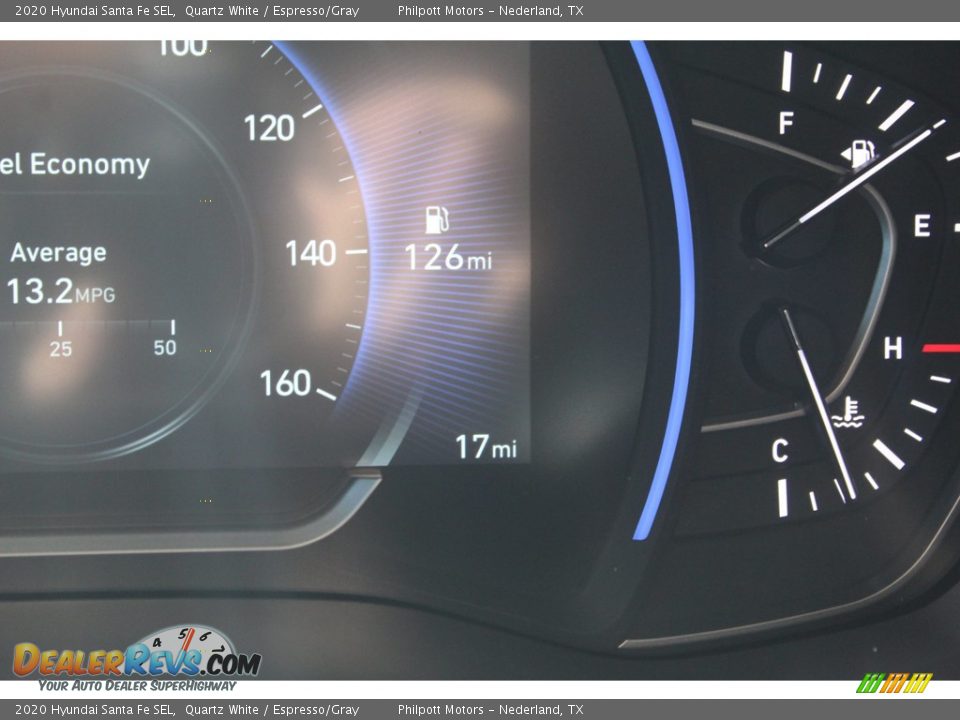 2020 Hyundai Santa Fe SEL Quartz White / Espresso/Gray Photo #14