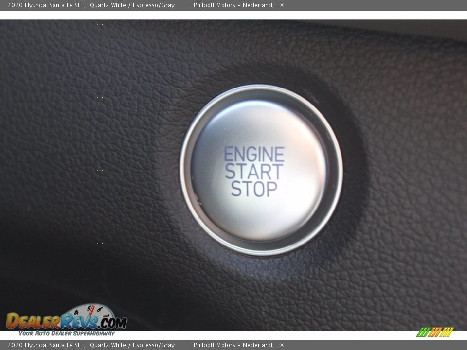 2020 Hyundai Santa Fe SEL Quartz White / Espresso/Gray Photo #17