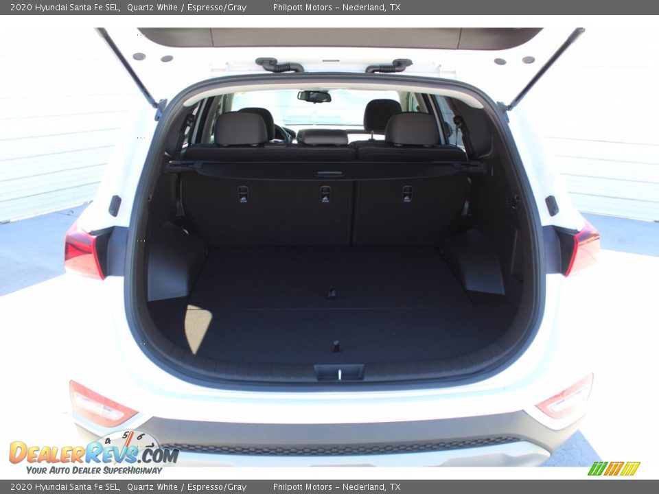 2020 Hyundai Santa Fe SEL Quartz White / Espresso/Gray Photo #23