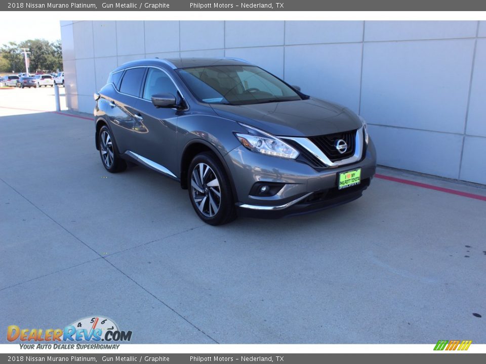 2018 Nissan Murano Platinum Gun Metallic / Graphite Photo #2