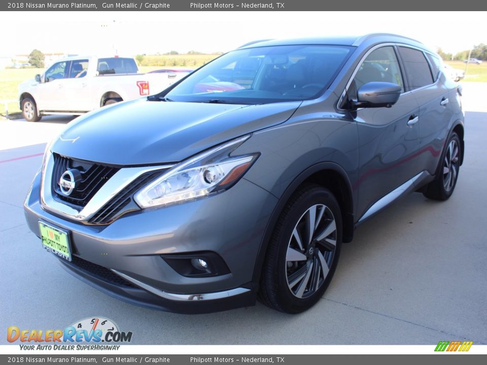 2018 Nissan Murano Platinum Gun Metallic / Graphite Photo #4