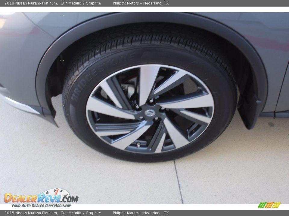 2018 Nissan Murano Platinum Gun Metallic / Graphite Photo #5