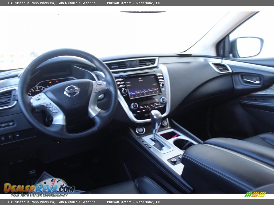 2018 Nissan Murano Platinum Gun Metallic / Graphite Photo #20
