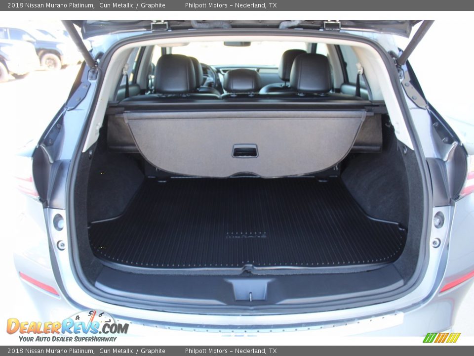 2018 Nissan Murano Platinum Gun Metallic / Graphite Photo #22