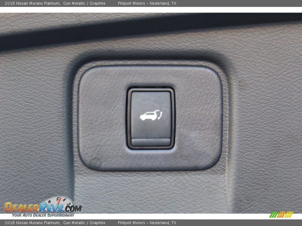 2018 Nissan Murano Platinum Gun Metallic / Graphite Photo #23