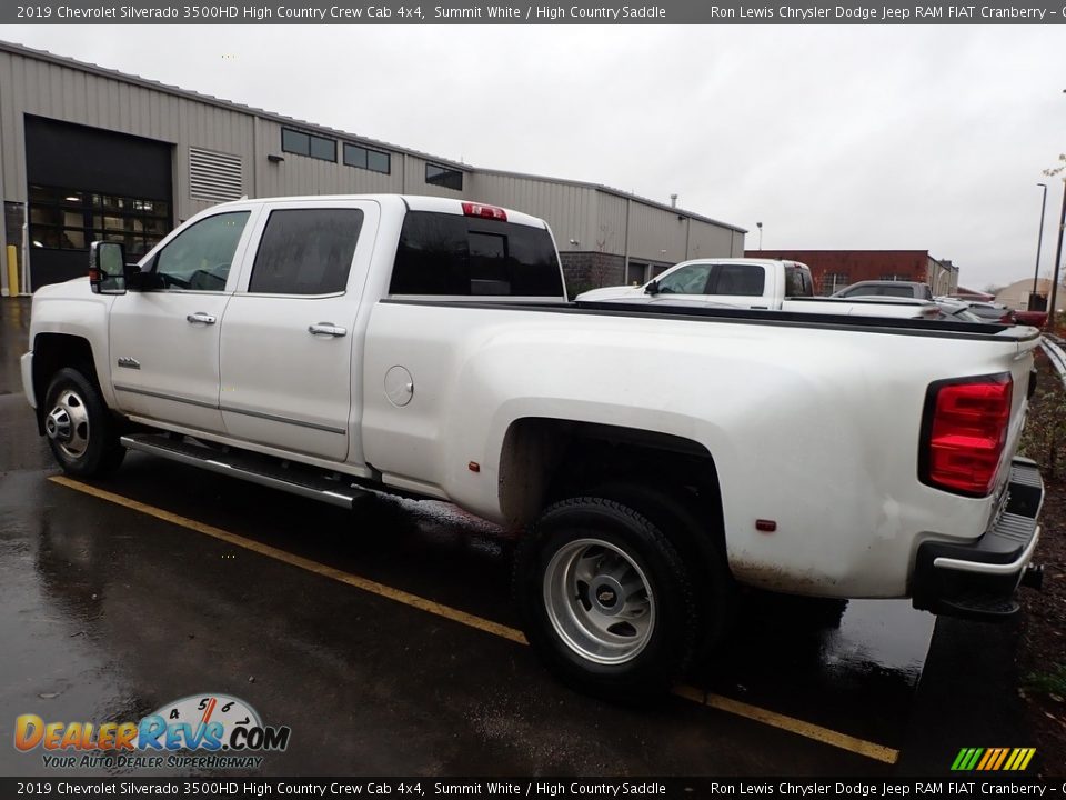 2019 Chevrolet Silverado 3500HD High Country Crew Cab 4x4 Summit White / High Country Saddle Photo #2