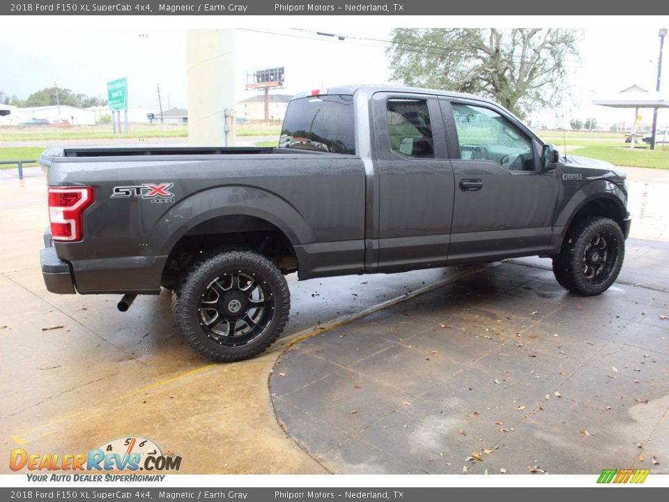 2018 Ford F150 XL SuperCab 4x4 Magnetic / Earth Gray Photo #10