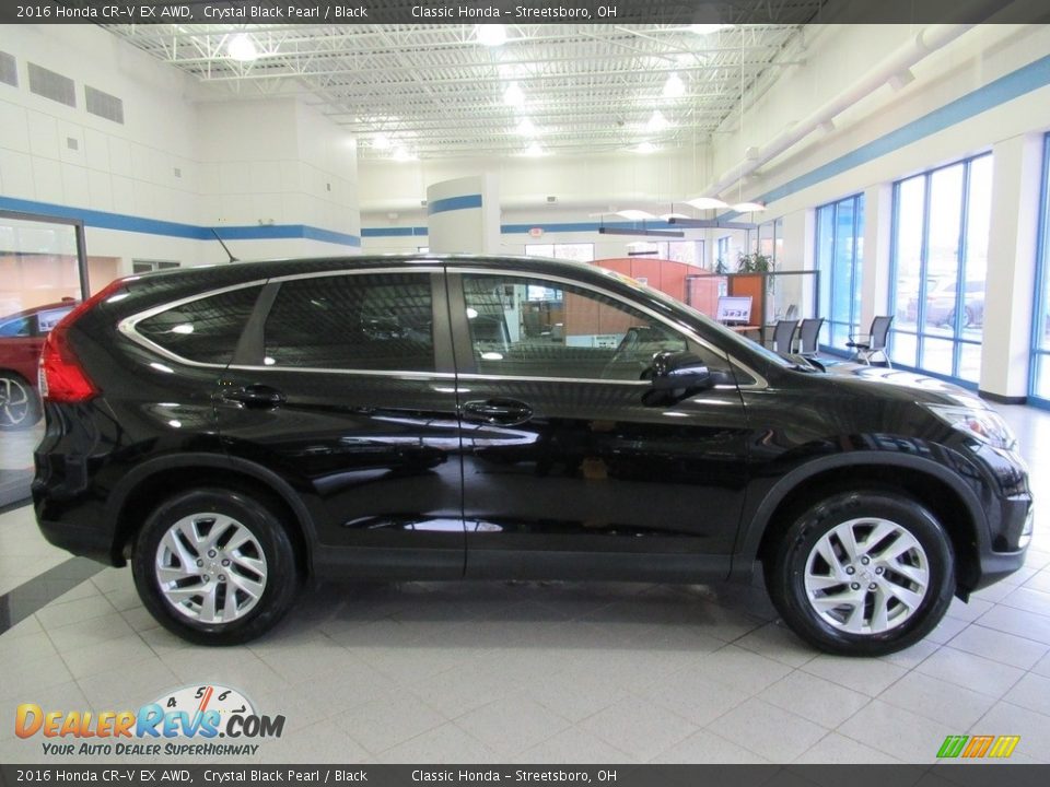 Crystal Black Pearl 2016 Honda CR-V EX AWD Photo #4