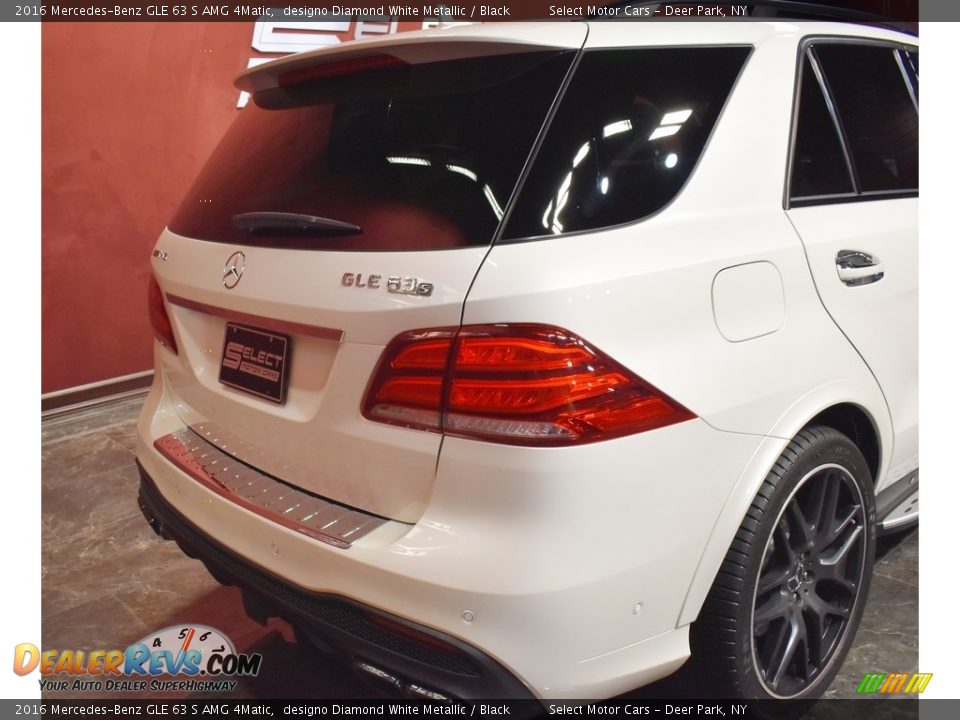 2016 Mercedes-Benz GLE 63 S AMG 4Matic designo Diamond White Metallic / Black Photo #5