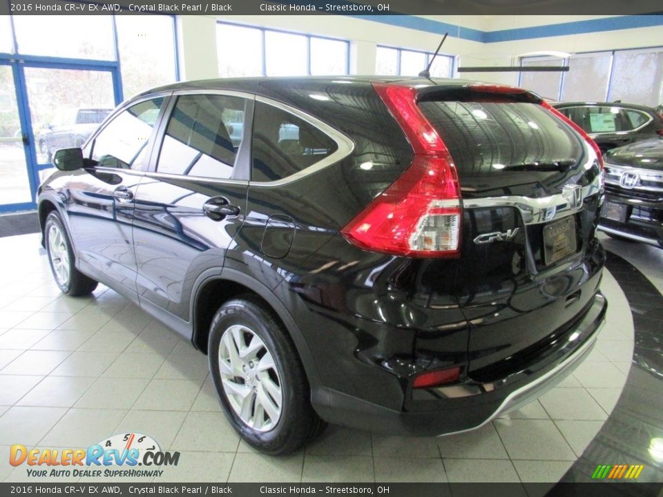 Crystal Black Pearl 2016 Honda CR-V EX AWD Photo #9