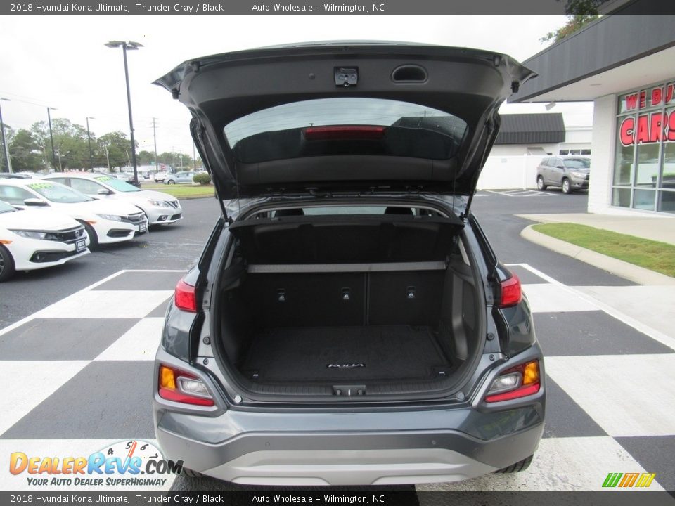 2018 Hyundai Kona Ultimate Thunder Gray / Black Photo #5