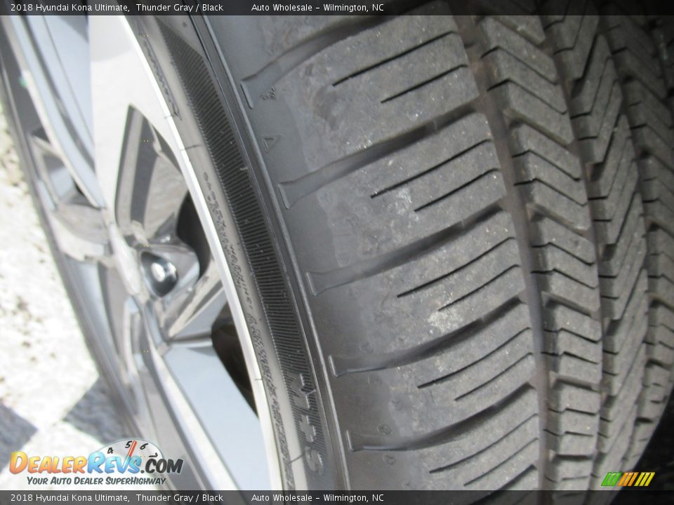 2018 Hyundai Kona Ultimate Thunder Gray / Black Photo #8